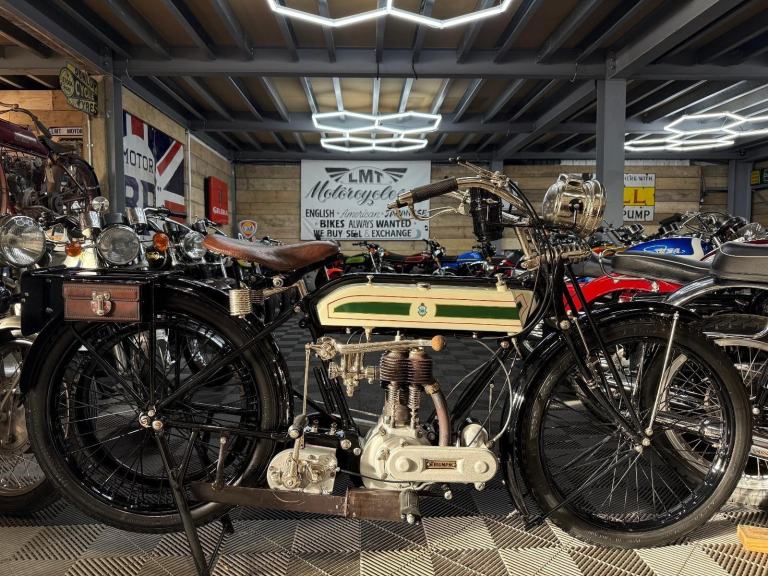 1923 triumph model H, 500cc, presented in outstanding condition, px 