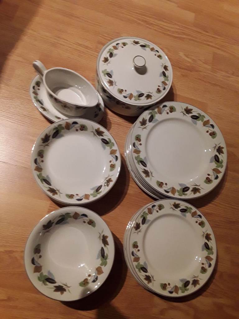26 piece Dinner Service,  £25.00