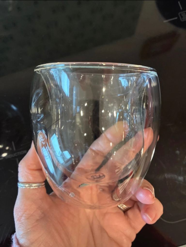 Brand new coffee glasses