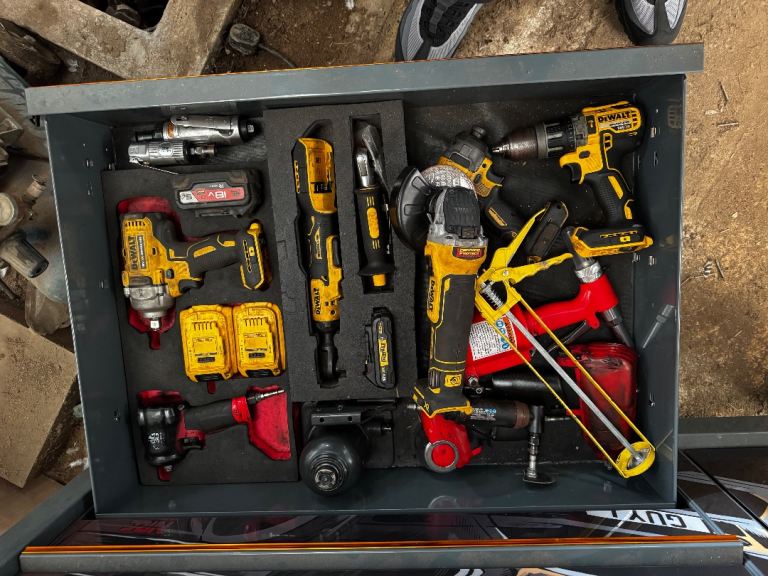 Massive Hand Tool & Power Tool Set with Snap-on Box