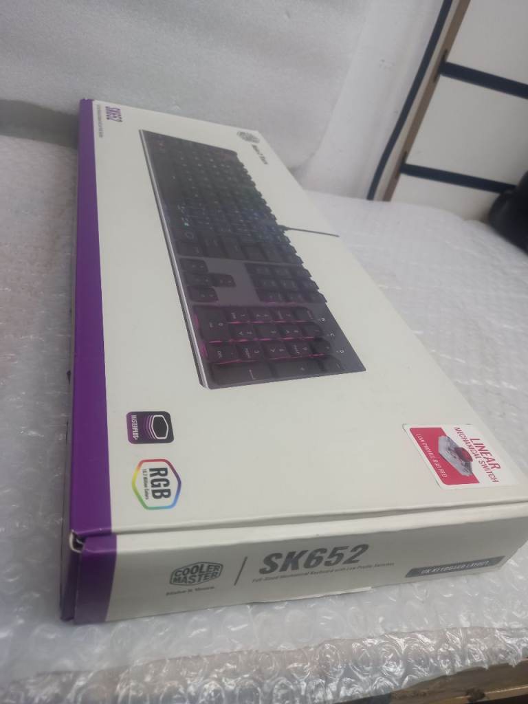 Cooler Master SK652 RGB Mechanical Keyboard - NEW