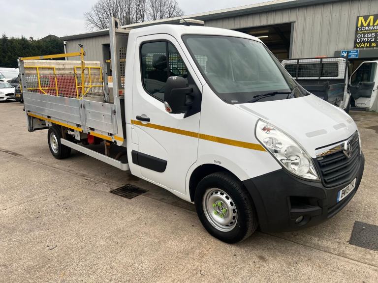 Vauxhall Movano 3500 2.3CDTi 130ps BiTurbo RWD Dropside/Tail lift 2019/19 Reg