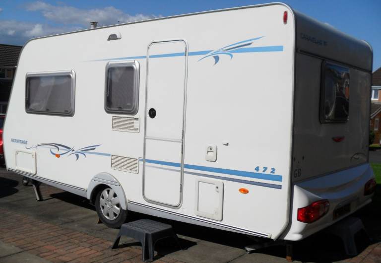 Caravelaire Hermitage 472. 2 Berth Touring Caravan