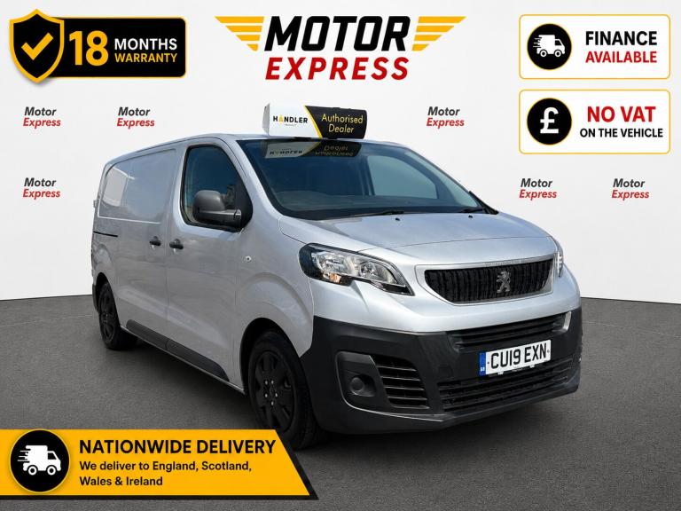 2019 Peugeot Expert 1000 1.6 BlueHDi 115 Professional Van PANEL VAN Diesel Manual