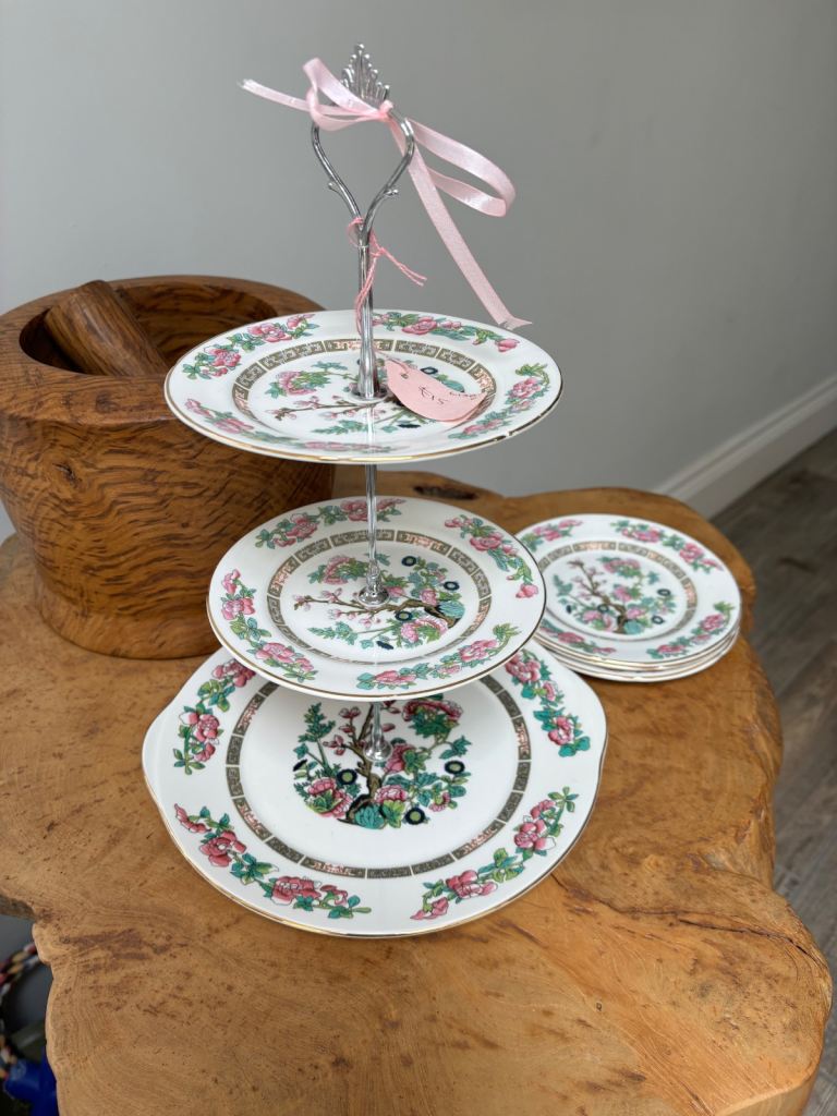 image for Cake stand with 3 plates. 