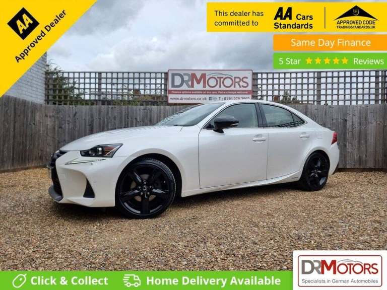 2018 Lexus IS 2.5 300h Sport Saloon 4dr Petrol Hybrid E-CVT Euro 6 (s/s) (223 ps) Saloon PETROL/E...