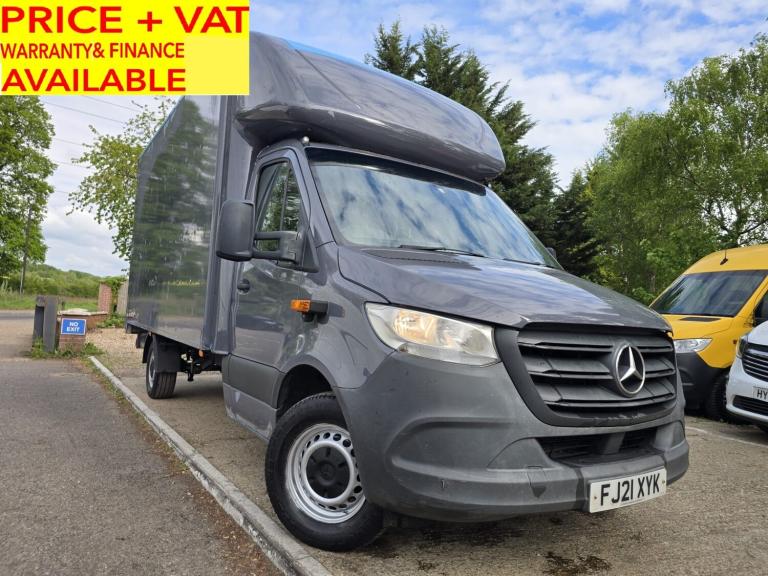 2021 Mercedes-Benz Sprinter  2.1 314 CDI Progressive RWD L3 LUTON TAIL LIFT CHASSIS CAB Diesel Ma...