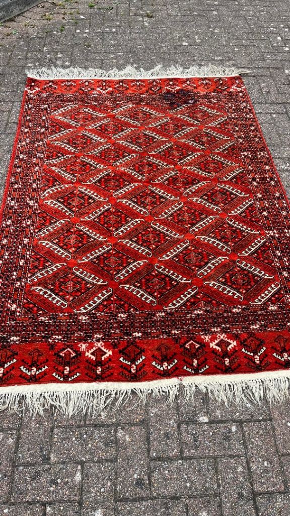 Pakistani Bokhara wool rug 
