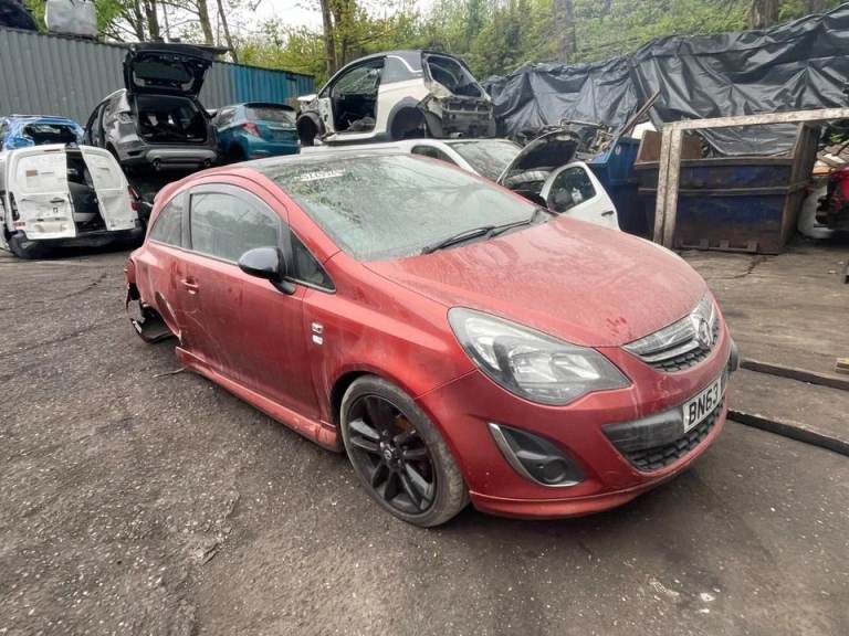 VAUXHALL CORSA D FL 2012 3DR ORANGE 1.2 PETROL A12XER- BREAKING 