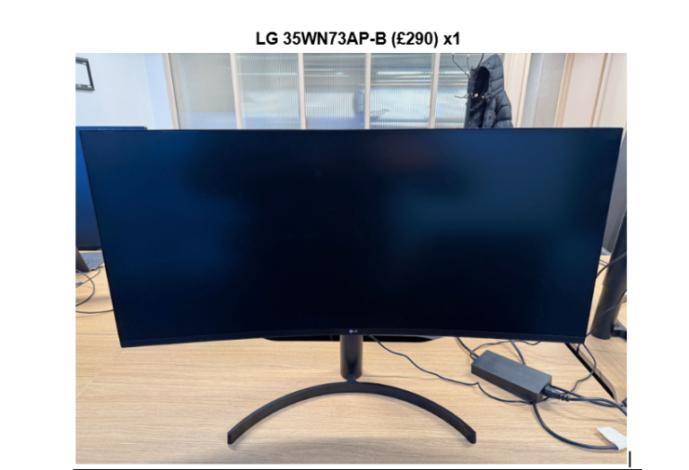 Office Clearance - Monitors, TVs, TV Stand £3000 for everything