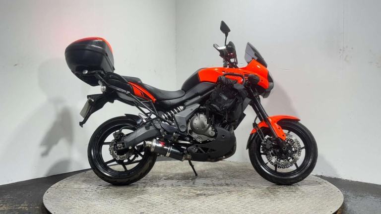 Kawasaki Versys 650 KLE 2009 19K FULL LUGGAGE EYE CATCHING ADVENTURE BIKE 650CC 