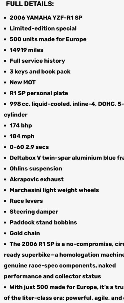 Yamaha YZF YZF R1 2006 2006/R