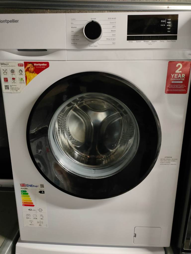 Montpellier washing machine 6kg 