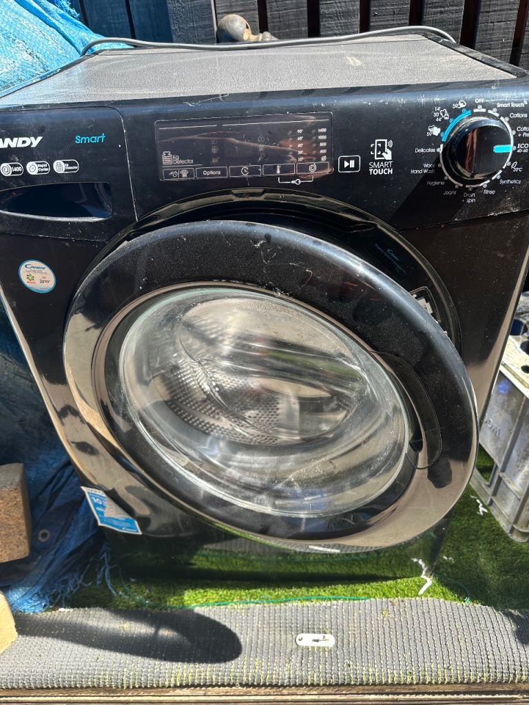 Washing machine faulty start button candy 
