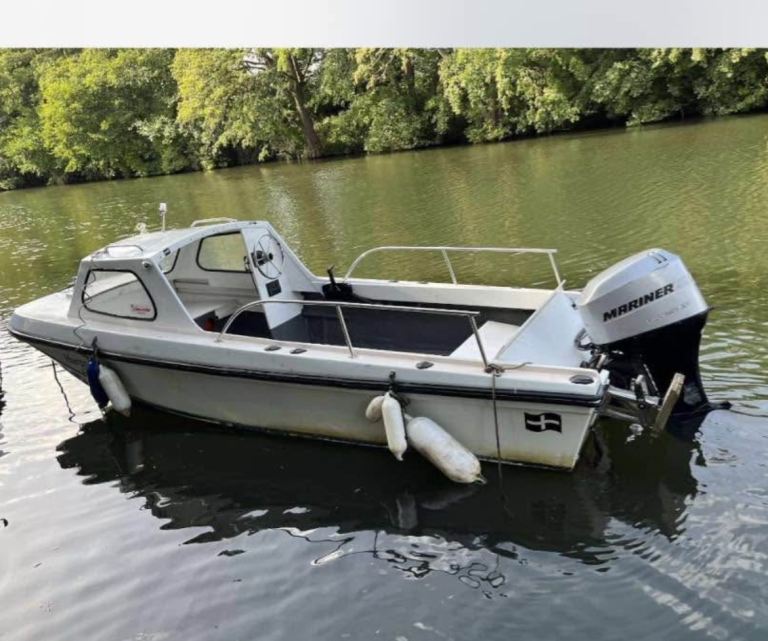 Dell quay Dory 17 boat with 50 outboard  EFI four stroke no trailer 