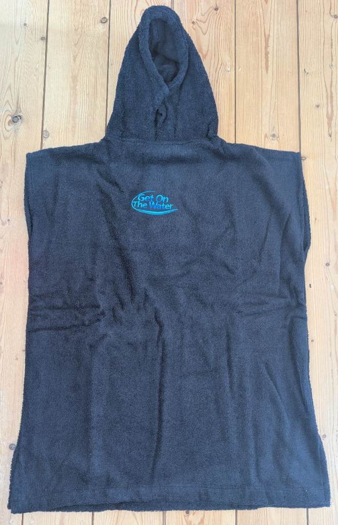Child Navy Hooded Changing Towel - brand new