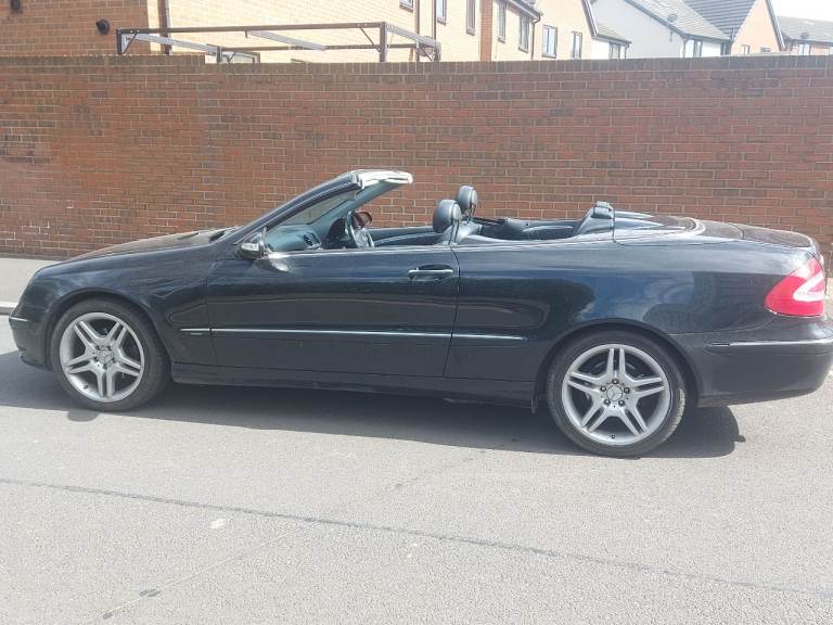 Mercedes clk 3.2 petrol black 2005