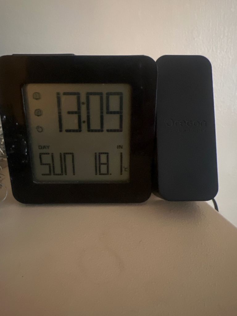 Oregon projector clock