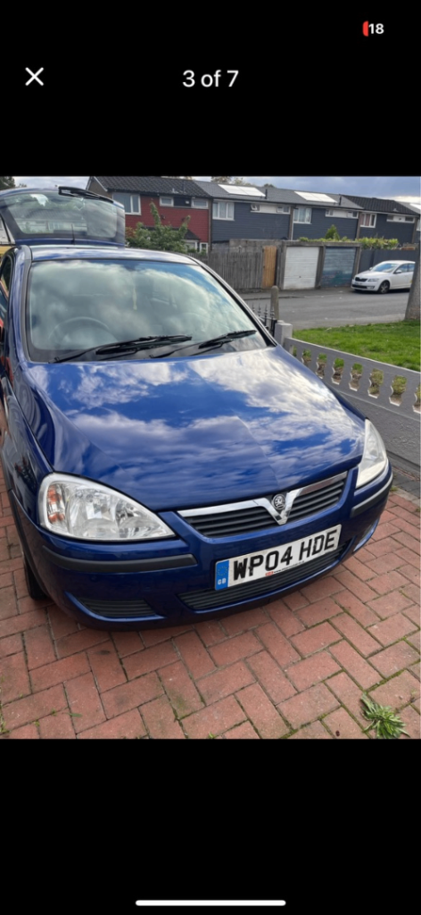 Vauxhall, CORSA, Hatchback, 2004, Manual, 1199 (cc), 3 doors