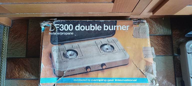 DF300 camping stove double burner £16 ono