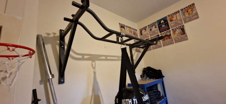 METIS Wall Mounted Pull Up Bar [Multi-Grip]