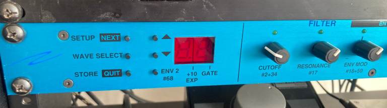 Spectral Audio Syntrack, digital/analog hybrid monosynth