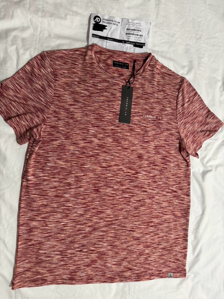 Technicals Sportswear Yarrow T-Shirt Men Women Shirt Gym Top Activewear Size XXL