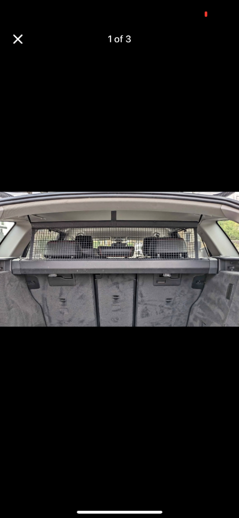 BMW 3 series dog guard 