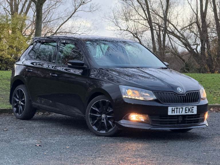 2017 SKODA FABIA MONTE CARLO 1.2 DSG TSI AUTOMATIC BLACK PAN ROOF CARPLAY DRL PDC DAB USB MOT CAT S