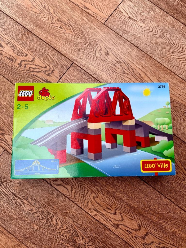 LEGO DUPLO 3774 Train Bridge - BNIB
