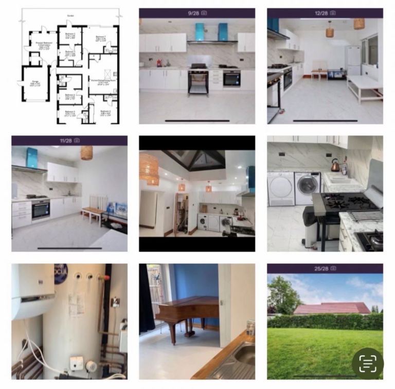 CV4 8AT Five Studio Semidetached Bungalow with large back yard, garage 