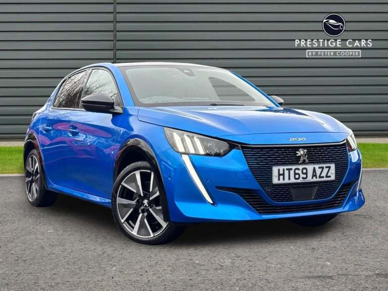 2020 Peugeot E-208 50kWh GT Auto 5dr HATCHBACK Electric Automatic