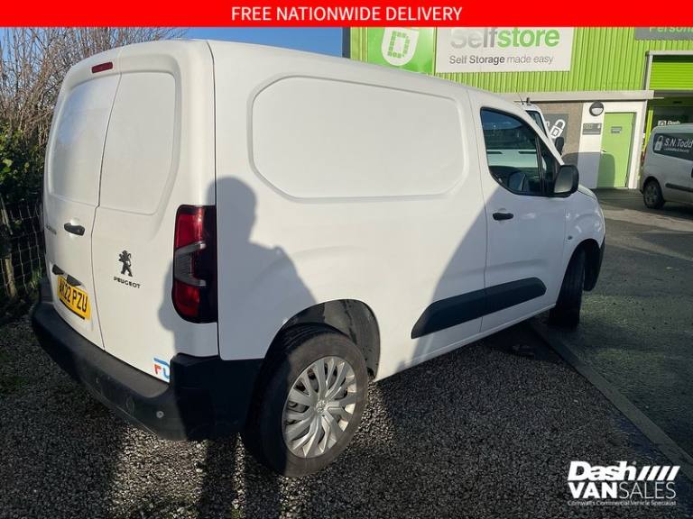 2022 Peugeot Partner BlueHDi 1000 Professional Premium Panel Van Diesel Manual