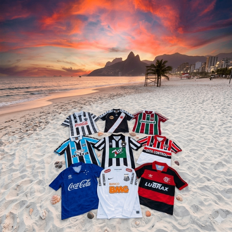 Retro Football shirts Brazil Premier World cup