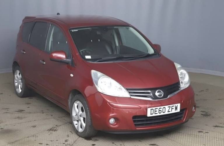 2010 60 NISSAN NOTE 1.6 16V TEKNA HATCHBACK 5DR PETROL MANUAL EURO 5 (110 PS)