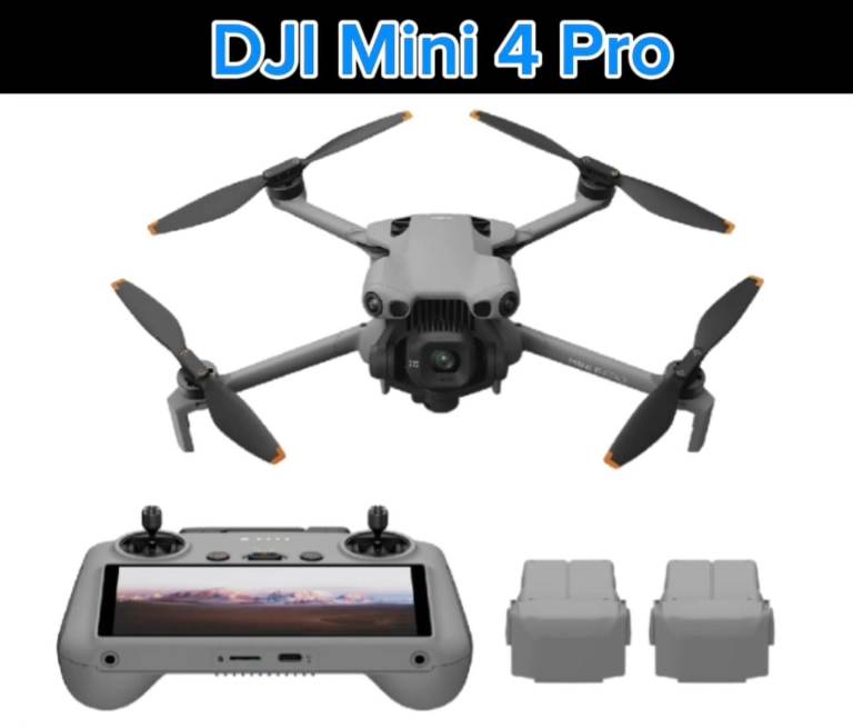 DJI Mini 4 Pro Drone Fly More Combo – As New Condition