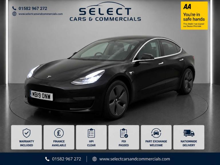 2019 Tesla Model 3 Long Range AWD 4dr Auto SALOON ELECTRIC Automatic