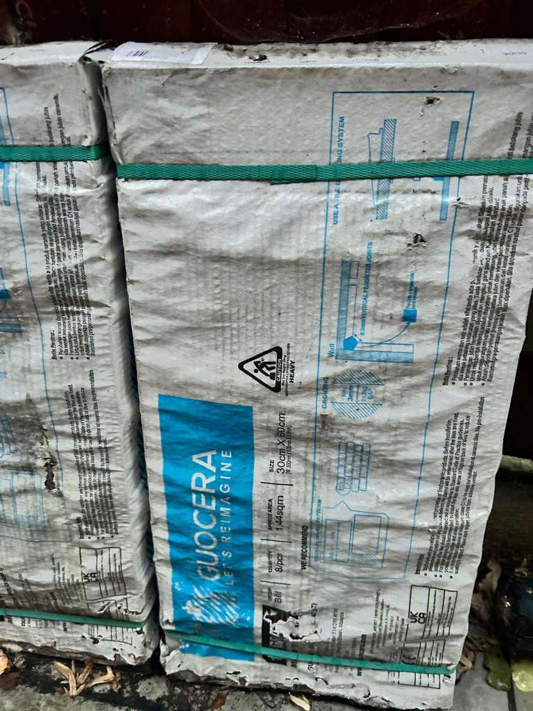 New GUOCERA Ceramic Wall Tiles - 30x60cm, 1.44sqm per box