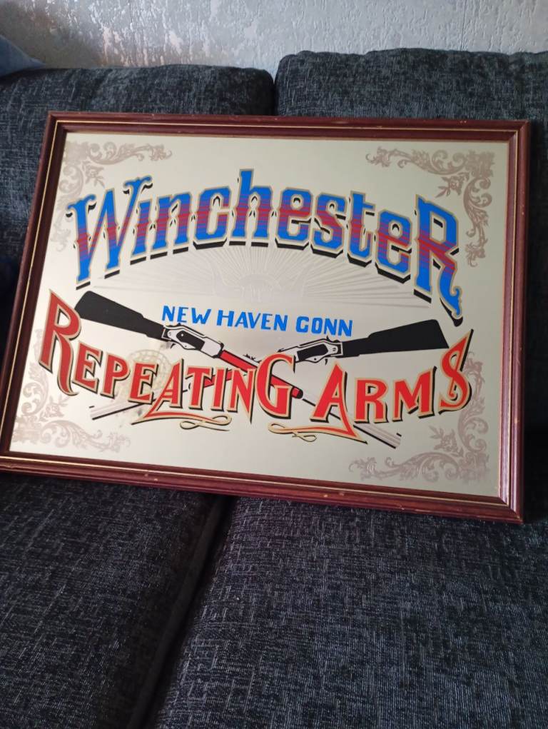 Large pub mirror 