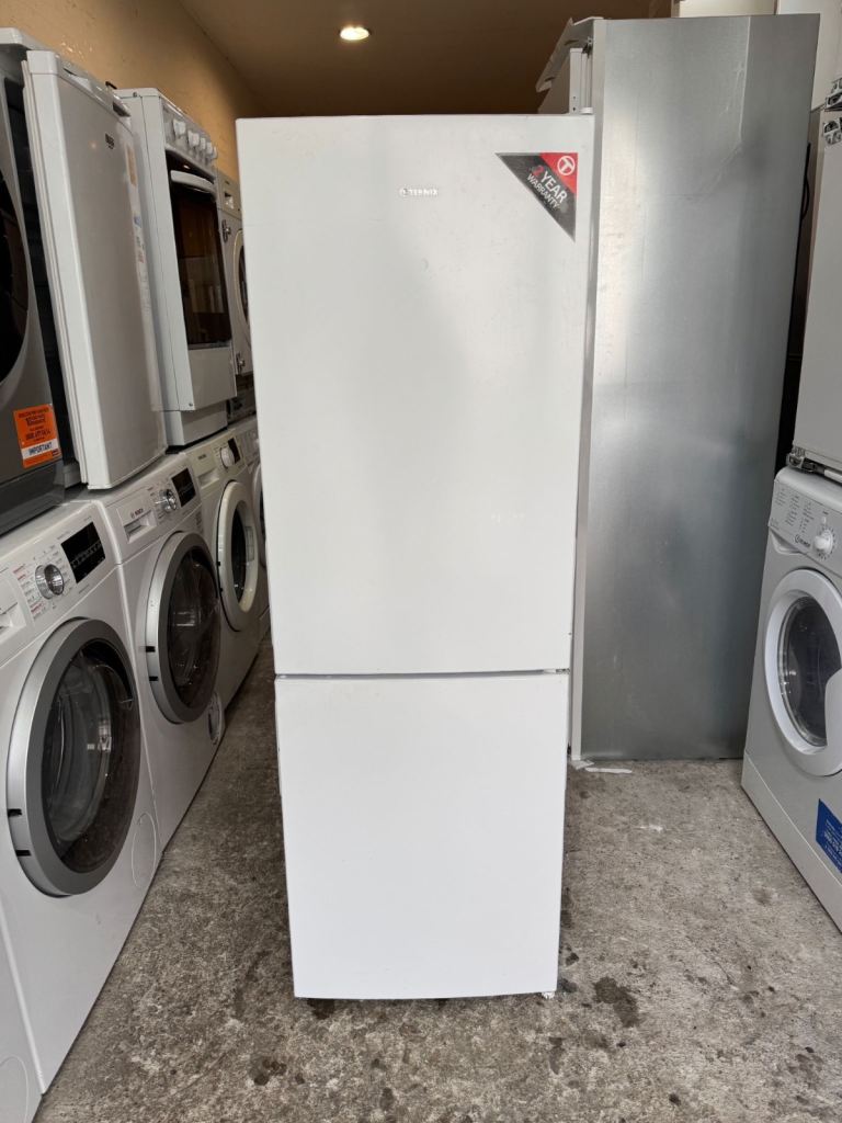 Teknix White Colour Freestanding Fridge Freezer With Free Delivery 🚚 