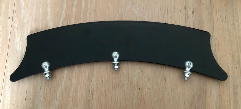 Vintage Motorbike Front Number Plate 