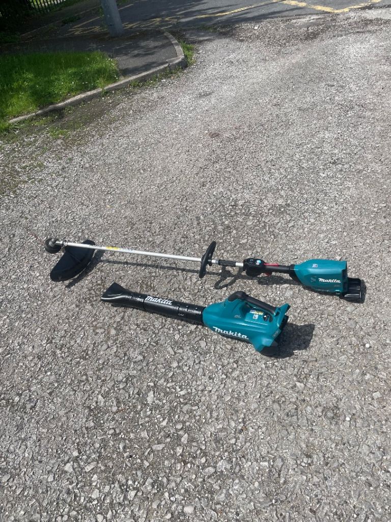 Makita strimmer blower straight shaft battery cutter weed eater 32v 18v lxt commercial gardening Set