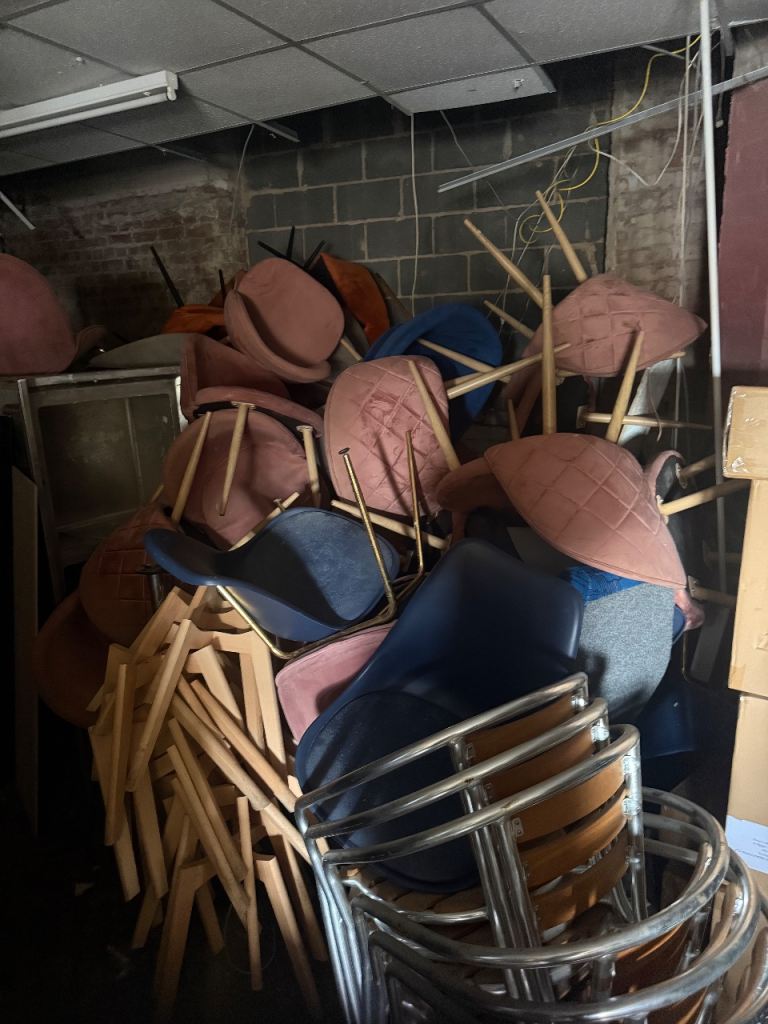 Job lot of chairs 