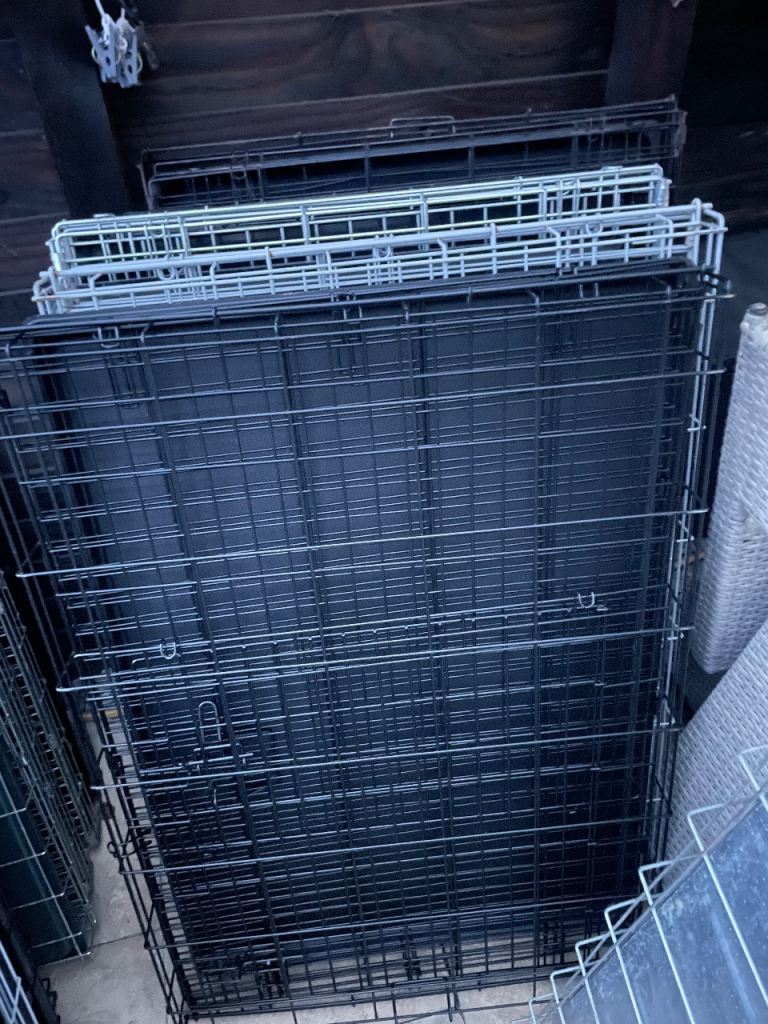 Large dog cage