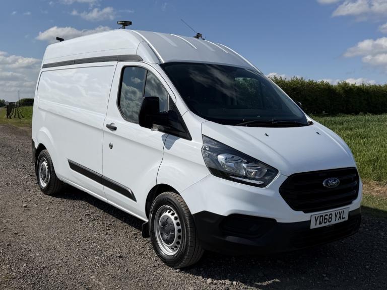 FORD TRANSIT CUSTOM 2.0 320 L2 HIGH ROOF WORKSHOP White Manual Diesel 2018