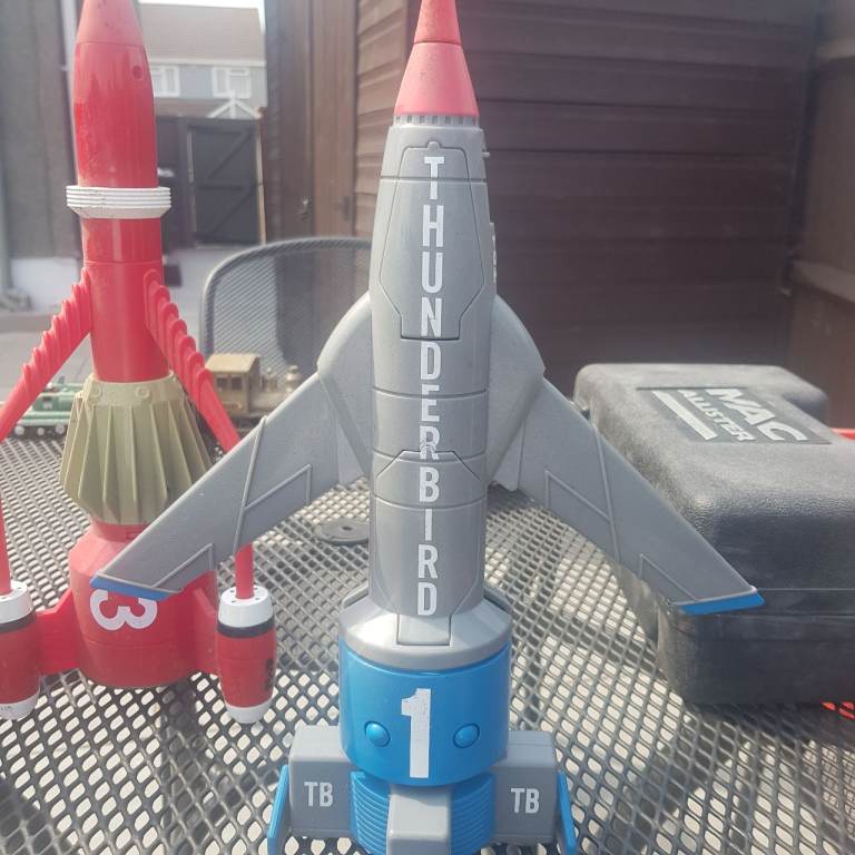 Thunderbird 1 Rocket Toy – Good Condition