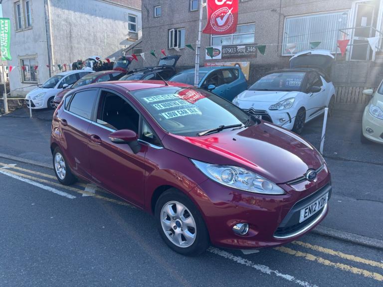 2012 Ford Fiesta 1.6 TDCi [95] Titanium ECOnetic II 5dr HATCHBACK Diesel Manual