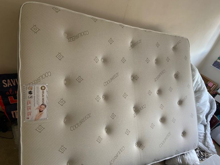 Relax Beds Orthopaedic Memory Foam Mattress - double bed