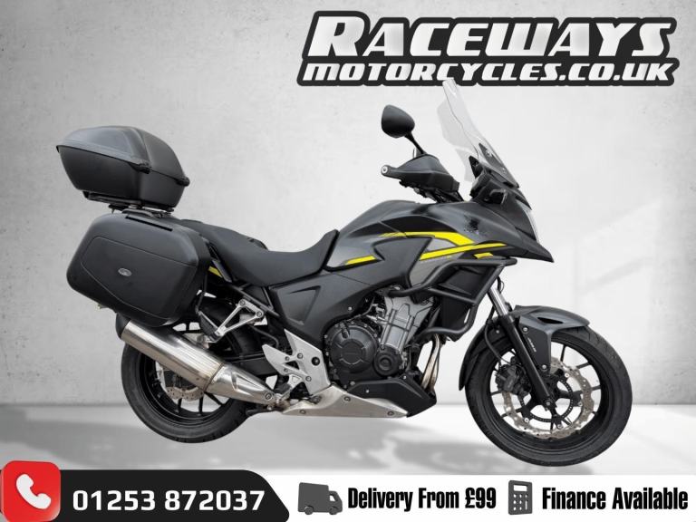 HONDA CB500X 2016 16 REG 11,426 MILES BLACK USED MOTORCYCLE 471CC