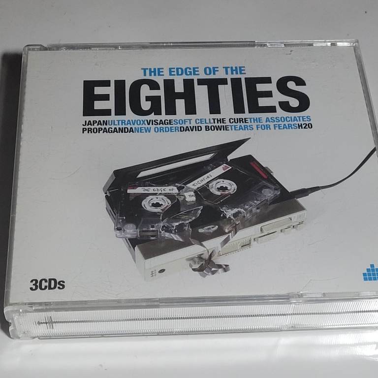 Various Artists: The Edge of the 80's Excellent Condition 3 cd Album Box Set aa22